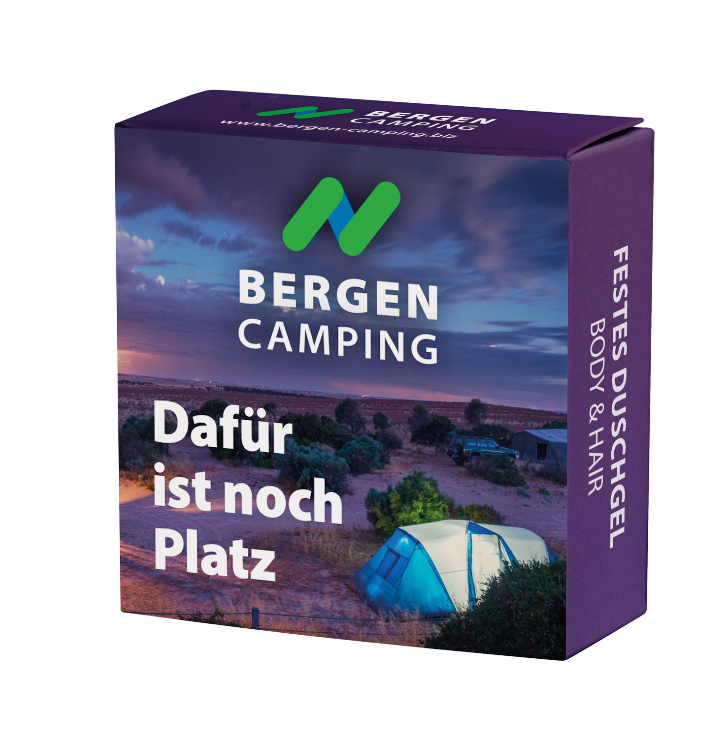 Festes Duschgel "Body & Hair"