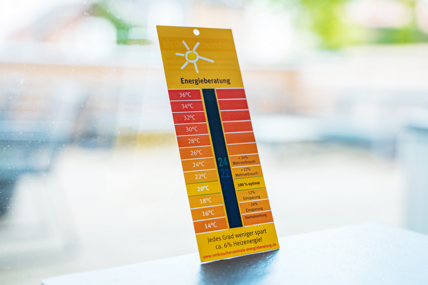 Energiesparthermometer