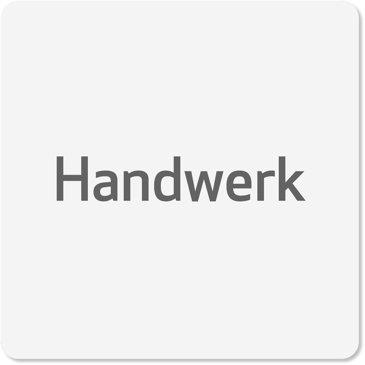 Handwerk