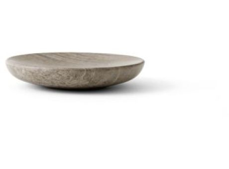 Menu Hover Bowl S Honed Brown Marble Schale