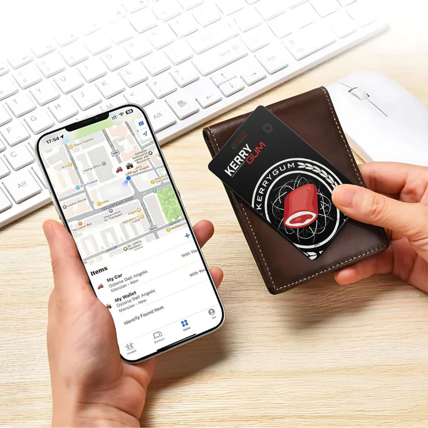 Bluetooth-Tracker "DualTag card classic"