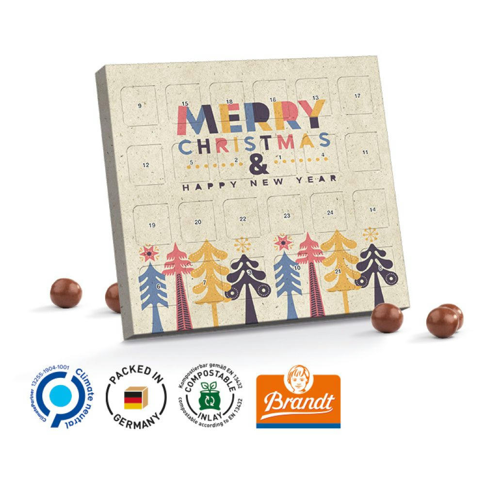 XS Adventskalender Graspapier